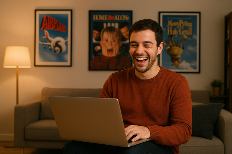 Image de couverture pour l’article "Comment développer votre rire en ligne pour booster votre bien-être"