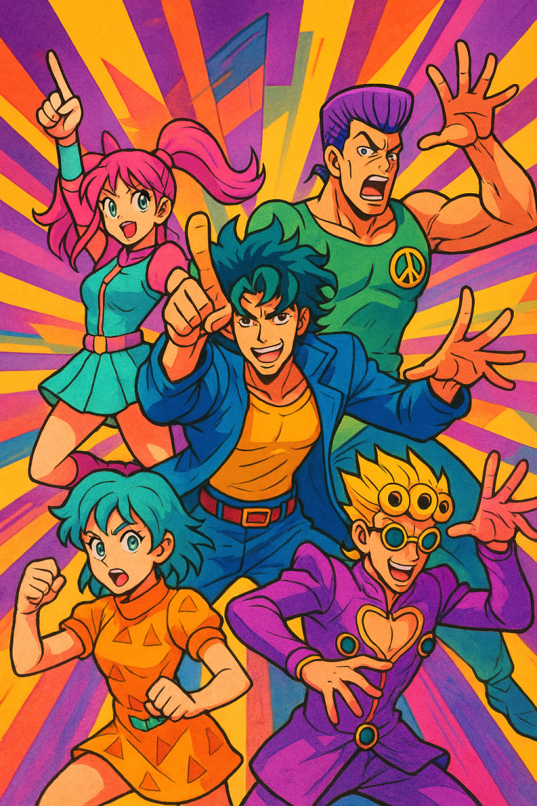 Image de couverture pour l’article "Découverte des personnages jojo incontournables de la saga animée"
