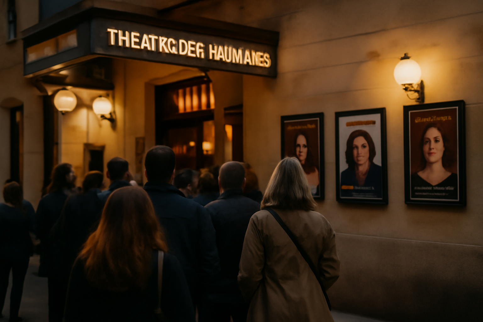 Billets pour le dernier coup de ciseaux au Théâtre des Mathurins à Paris, salle de théâtre et spectateurs