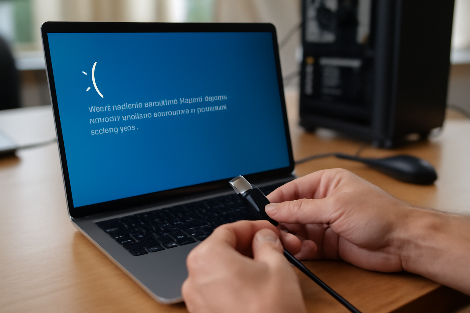 un périphérique qui n'existe pas a été spécifié sur l’écran Windows avec icônes du Gestionnaire de périphériques