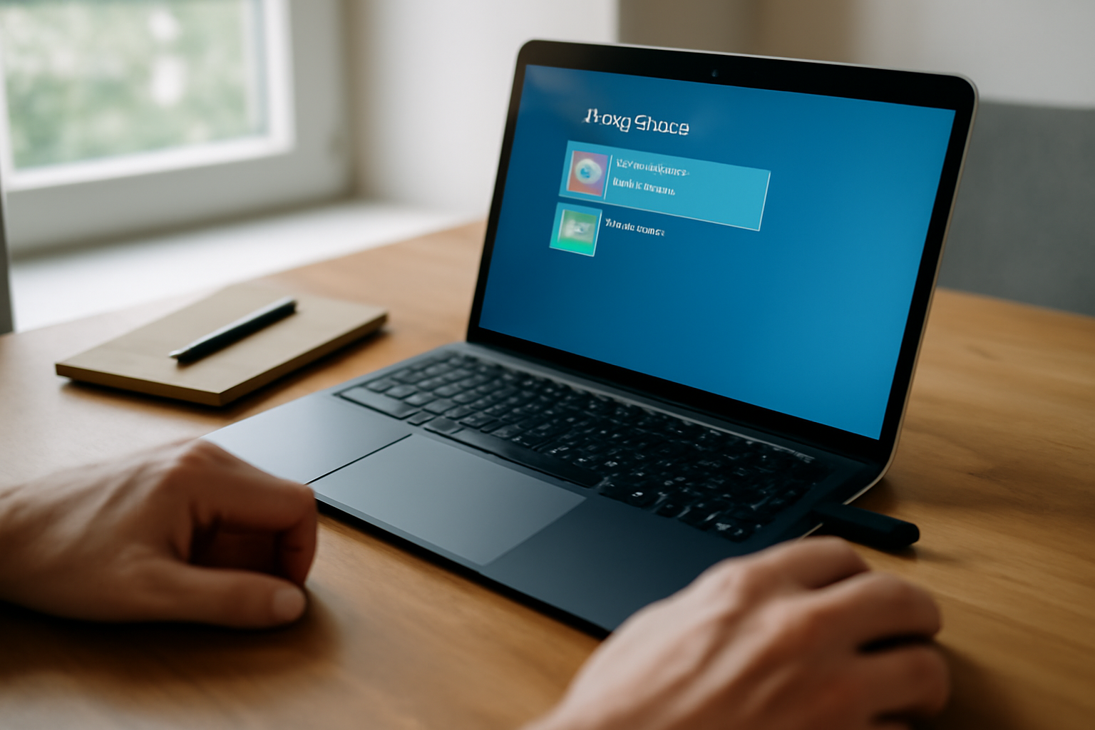 clé USB d'installation Windows pour réinitialiser son PC depuis la récupération