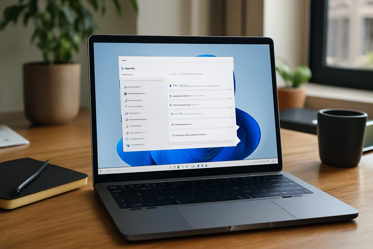 Modifier DNS Windows 11 : écran Paramètres réseau et Internet ouvert sur Windows 11