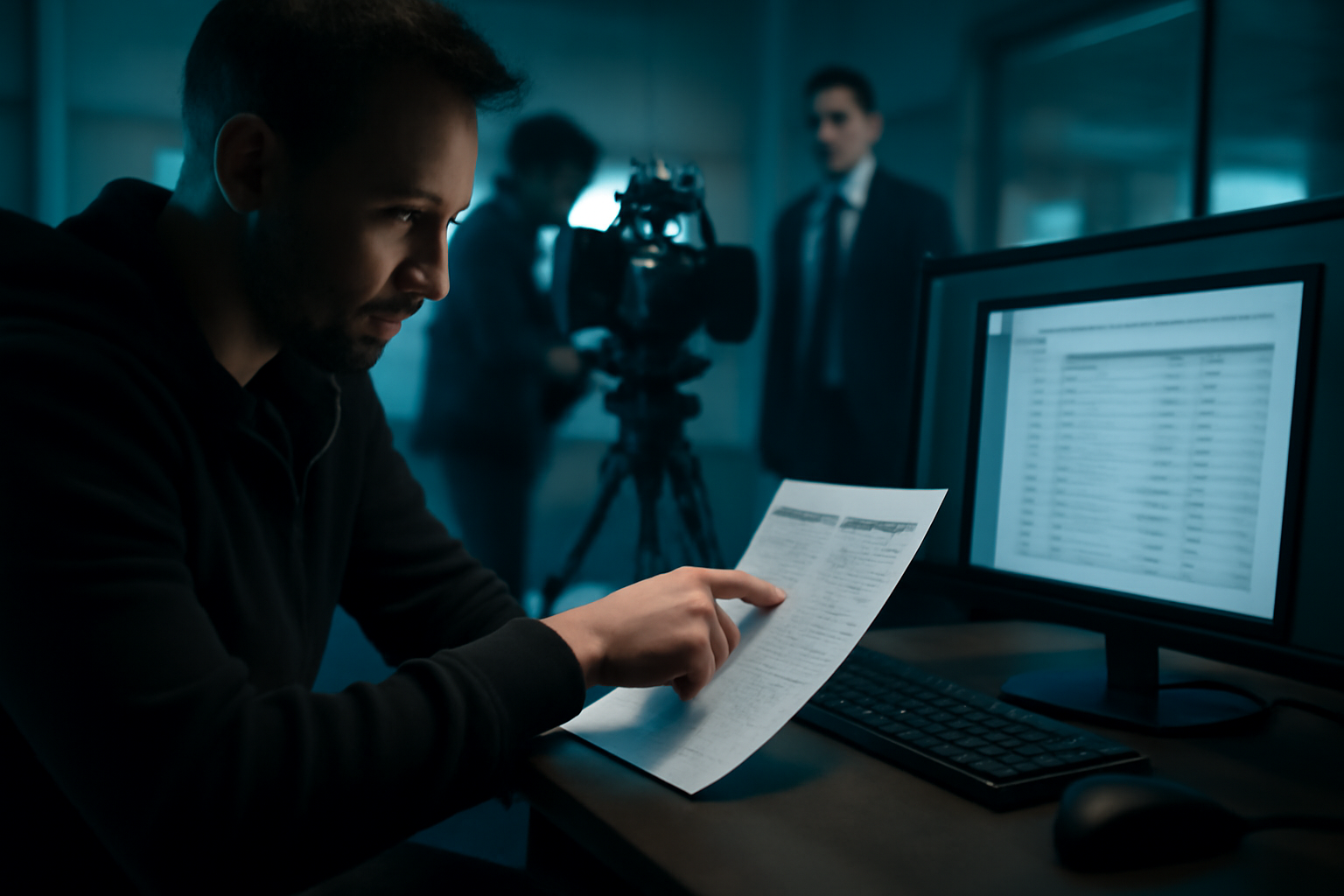 Distribution de The Night Agent : acteurs et rôles
